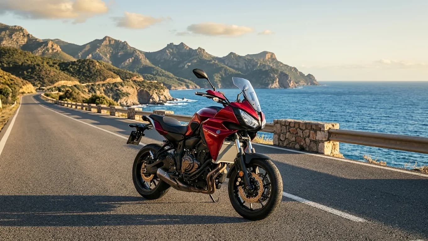 Yamaha Tracer 700 motorcycle rental Antalya